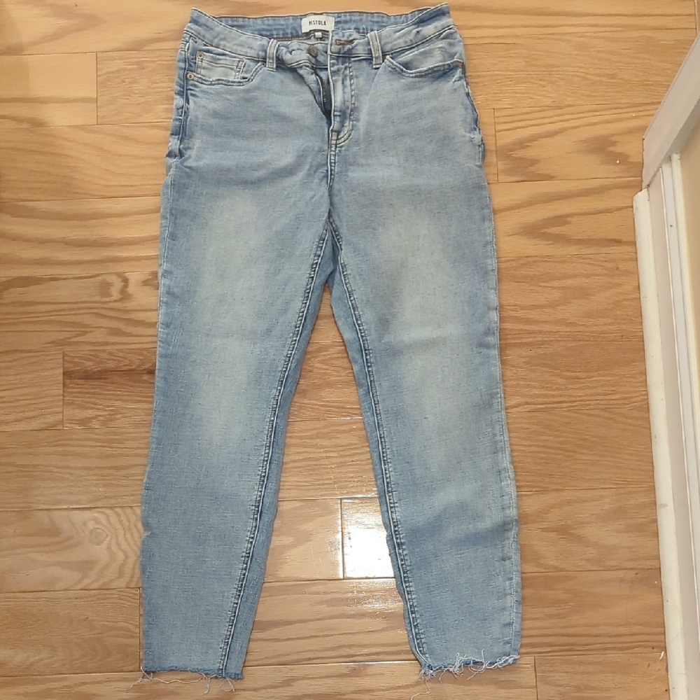 Pistola Light Blue Ankle Jeans